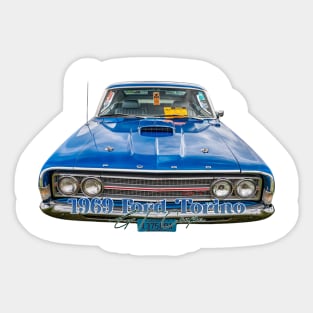 1969 Ford Torino GT Coupe Sticker